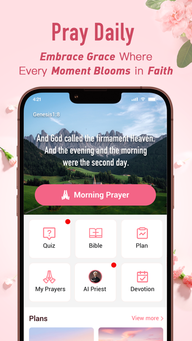 Pray Daily – KJV Bible & Verse app screenshot 1