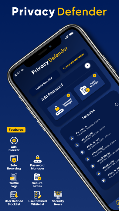 Privacy Defender – Security app screenshot 1