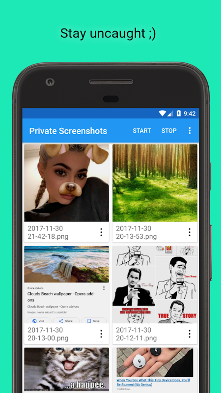 Private Screenshots app screenshot 3