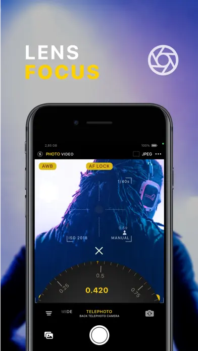ProCam X ( HD Camera Pro ) app screenshot 3