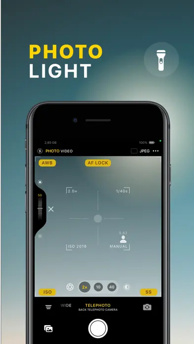 ProCam X ( HD Camera Pro ) app screenshot 4