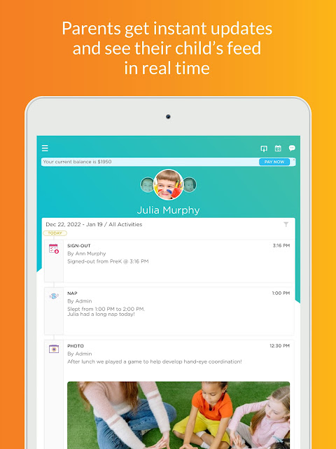 Procare: Childcare App app screenshot 8