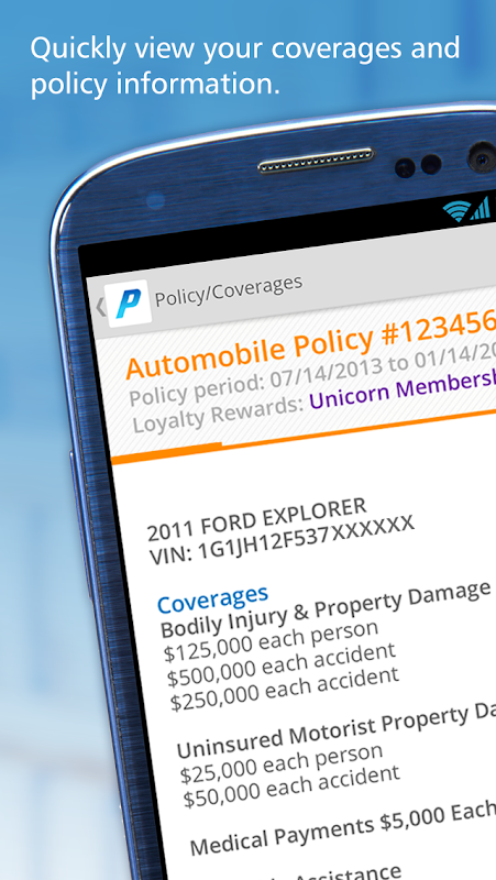 Progressive app screenshot 4