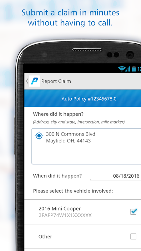 Progressive app screenshot 5