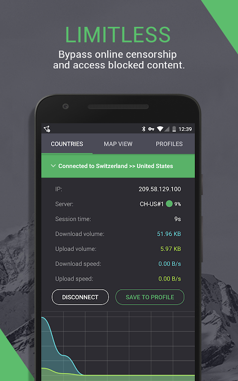 ProtonVPN app screenshot 4