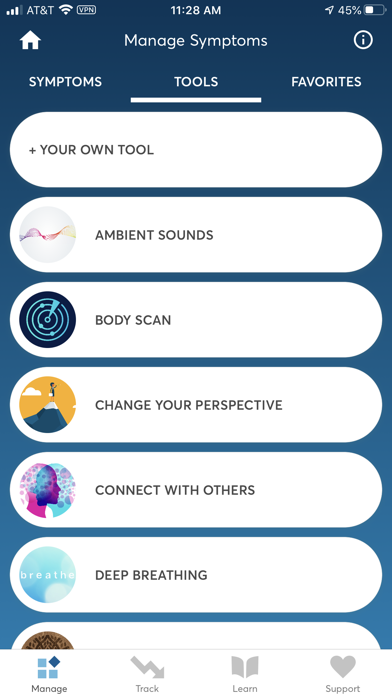 PTSD Coach app screenshot 2