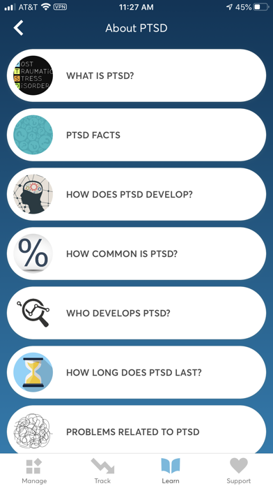 PTSD Coach app screenshot 6