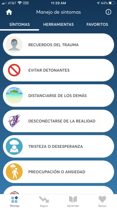 PTSD Coach app screenshot 8