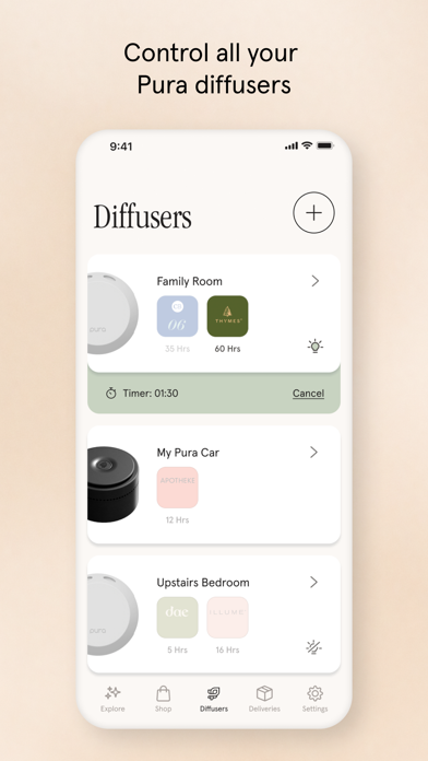 Pura app screenshot 2