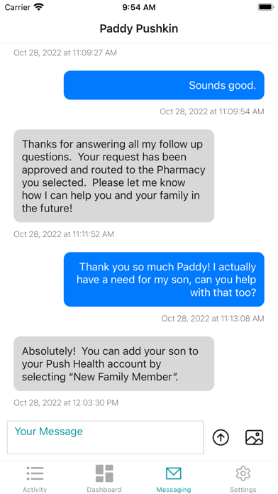 Push Health: Telehealth App app screenshot 3