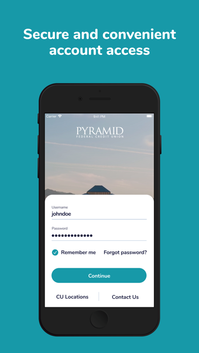 Pyramid FCU Mobile Banking app screenshot 5