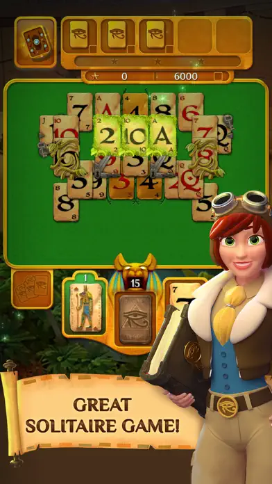 Pyramid Solitaire Saga app screenshot 1