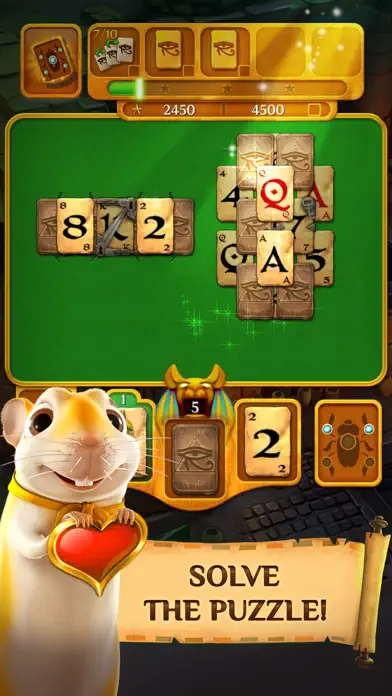 Pyramid Solitaire Saga app screenshot 2