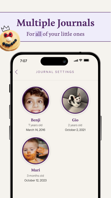 Qeepsake: Family & Baby Book app screenshot 6