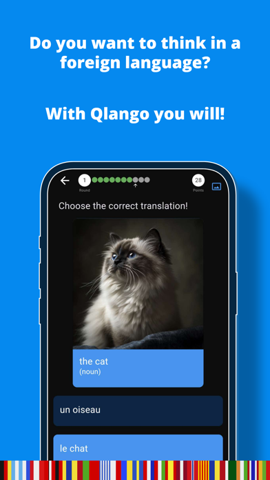 Qlango: Learn 45 languages app screenshot 2