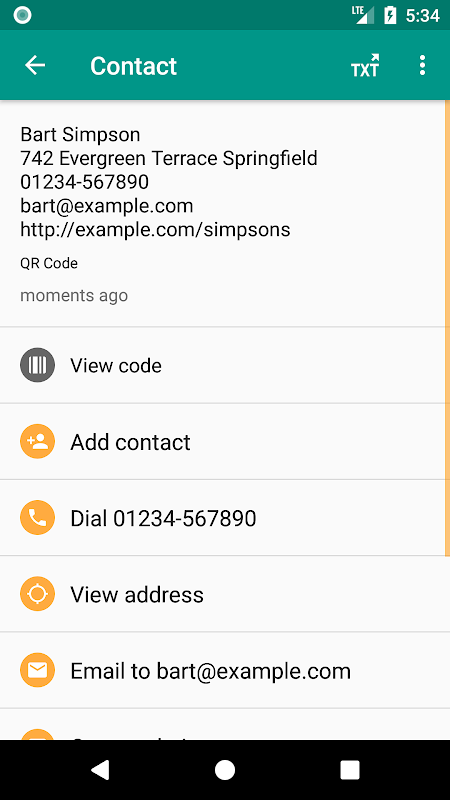 QR & Barcode Reader app screenshot 2