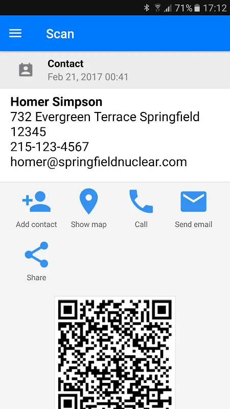 QR & Barcode Scanner app screenshot 1