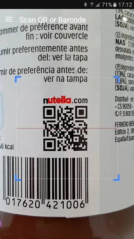 QR & Barcode Scanner app screenshot 2
