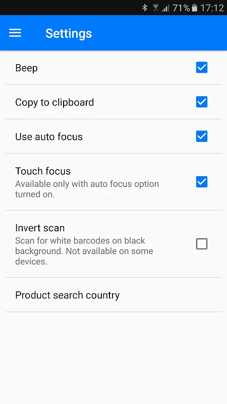 QR & Barcode Scanner app screenshot 7