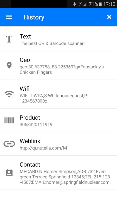 QR & Barcode Scanner app screenshot 5