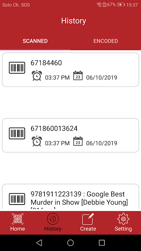 QR Code Reader & Barcode PRO app screenshot 5