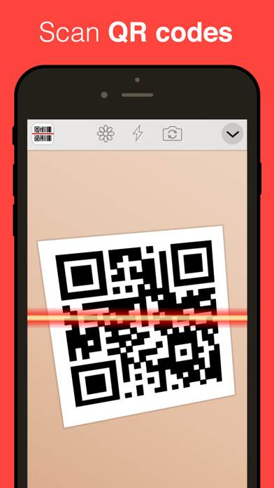 Qr Code Scanner app screenshot 1