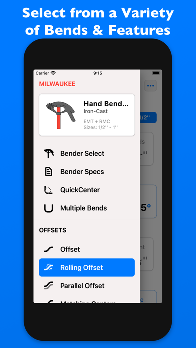 QuickBend: Conduit Bending app screenshot 1