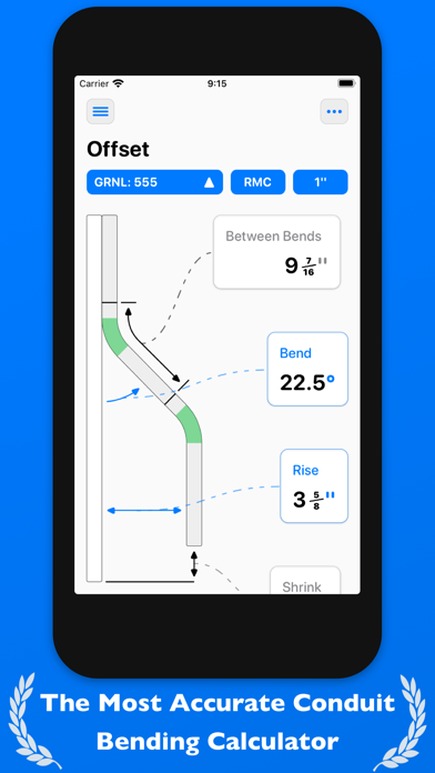 QuickBend: Conduit Bending app screenshot 2