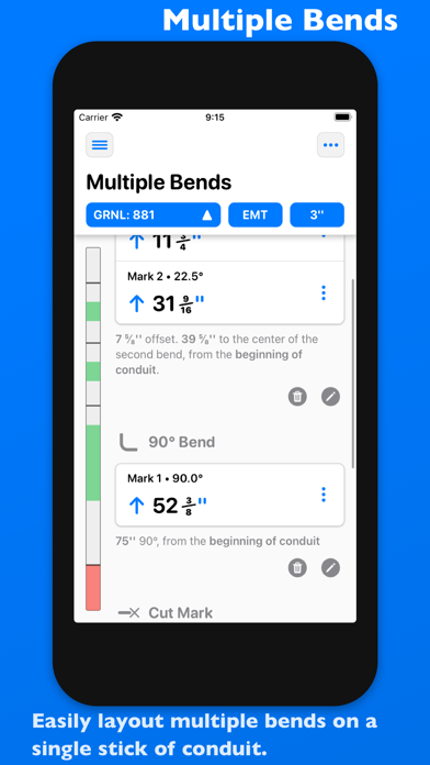 QuickBend: Conduit Bending app screenshot 4