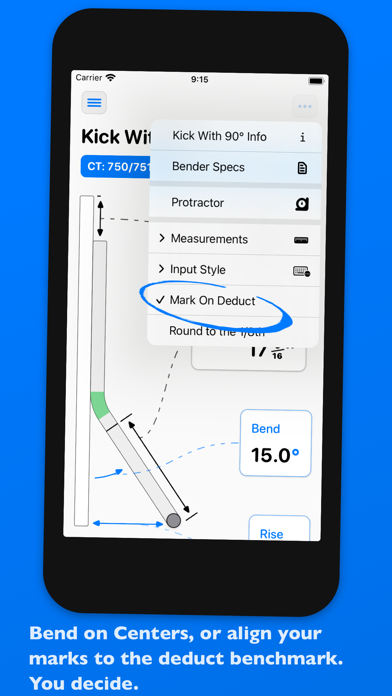 QuickBend: Conduit Bending app screenshot 7