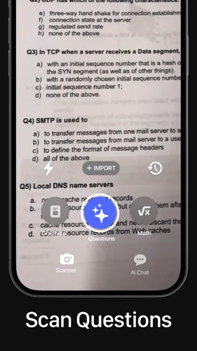 Quiz Scanner: Homework Scanner app screenshot 1