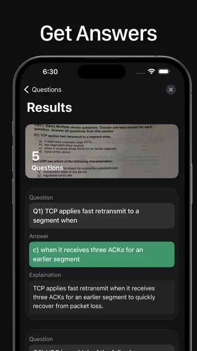 Quiz Scanner: Homework Scanner app screenshot 2
