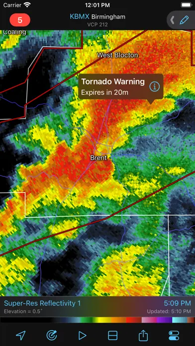 RadarScope app screenshot 2