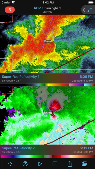 RadarScope app screenshot 3