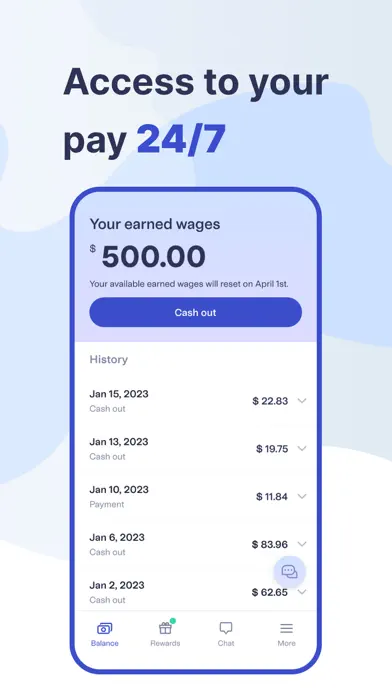 Rain Instant Pay app screenshot 1
