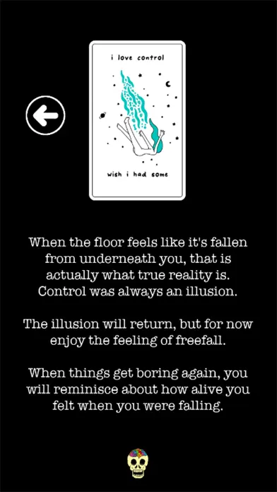 Rainbow Brainskull Oracle Deck app screenshot 7
