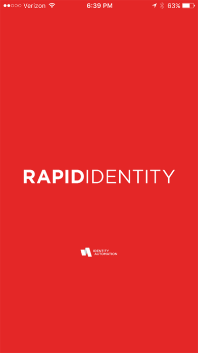 RapidIdentity app screenshot 1
