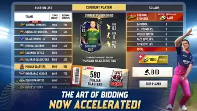 Real Cricket Swipe app screenshot 2