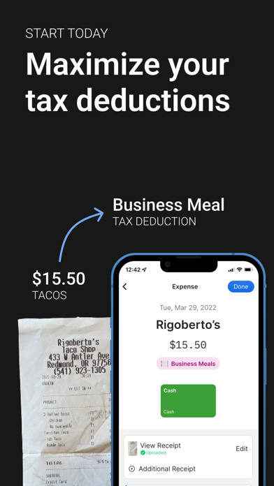 Receipt Scanner: Easy Expense app screenshot 2