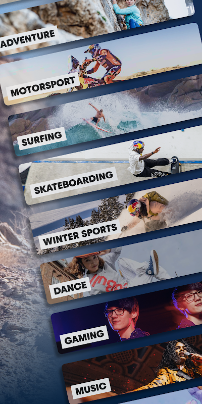 Red Bull TV: Videos & Sports app screenshot 1