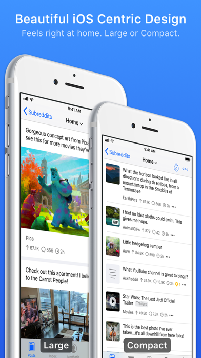 Relay for reddit (Pro) app screenshot 1