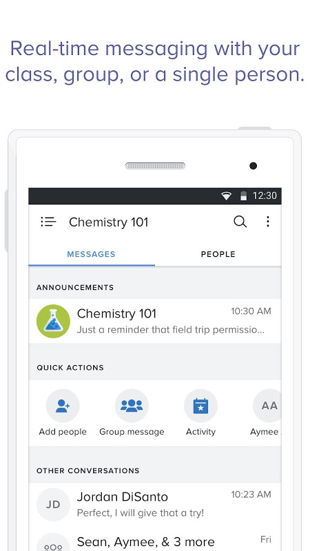 Remind: School Communication app screenshot 1