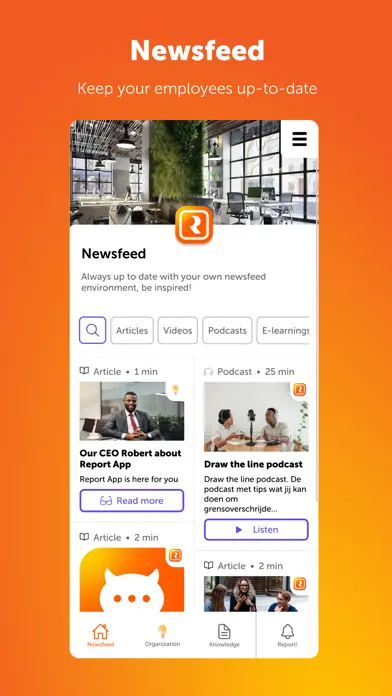 Report app screenshot 1