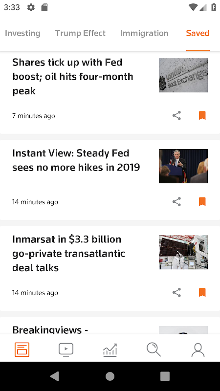 Reuters News app screenshot 3
