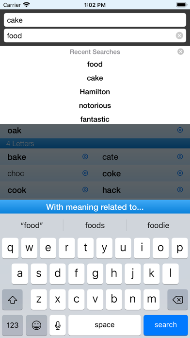 RhymeZone Rhyming Dictionary app screenshot 4