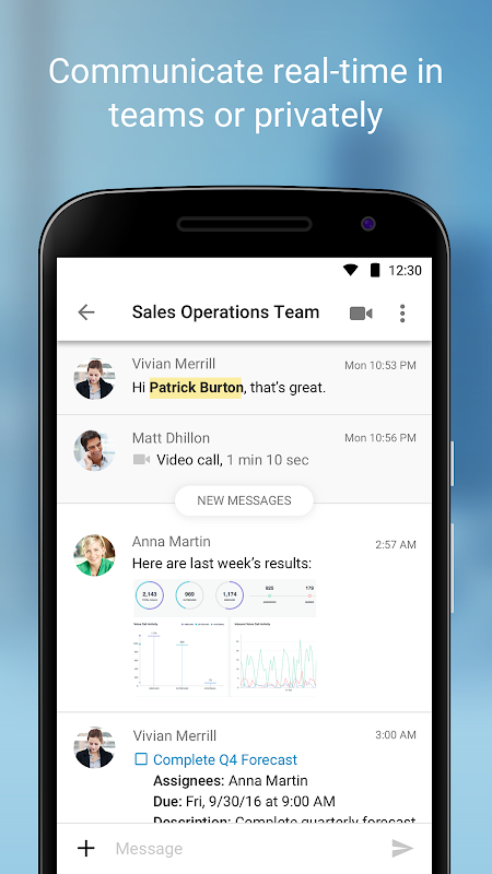 RingCentral app screenshot 1