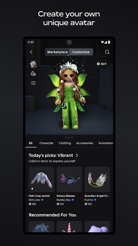 Roblox app screenshot 3