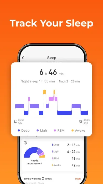 Runmefit app screenshot 1