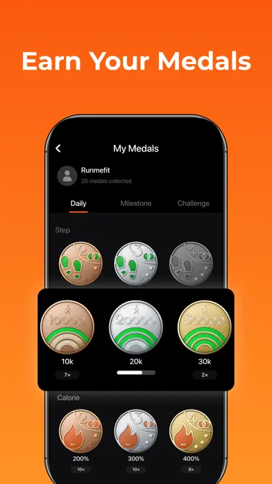 Runmefit app screenshot 4