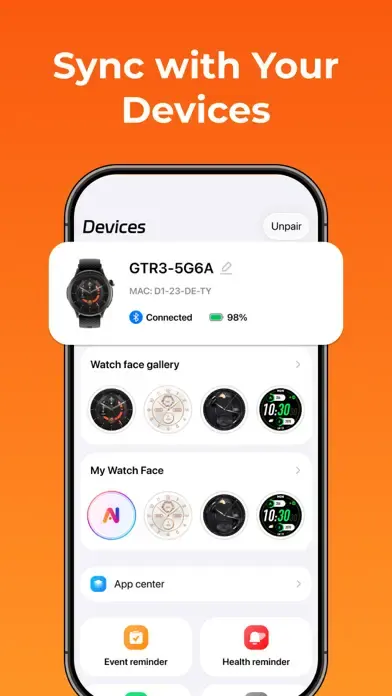 Runmefit app screenshot 5